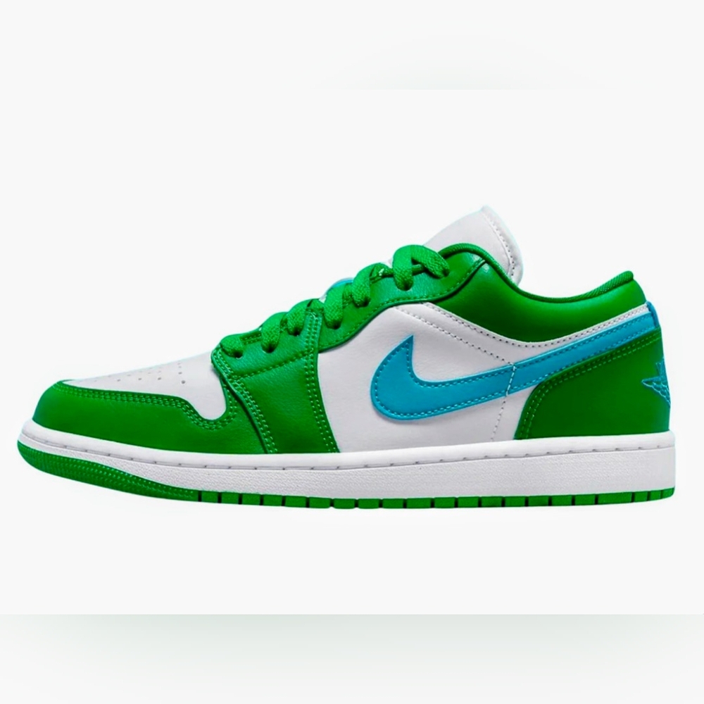 JORDAN 1 LOW LUCKY GREEN AQUATONE